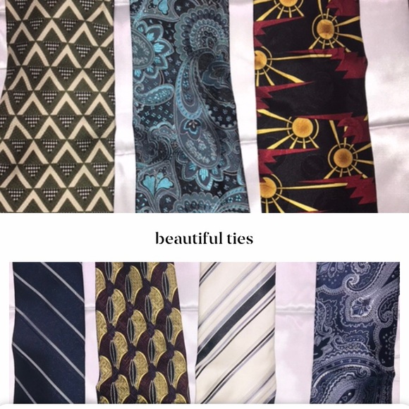 Big sale.  7 long ties for $40 you can't miss it.  a must buy usedgood condition - Picture 4 of 12